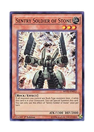 遊戯王 - ぴー Amazon.co.jp: 遊戯王 英語版 MVP1-EN012 Sentry Soldier of